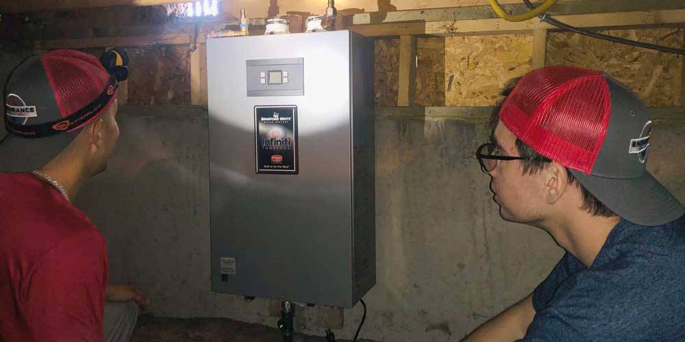 water heater inspection