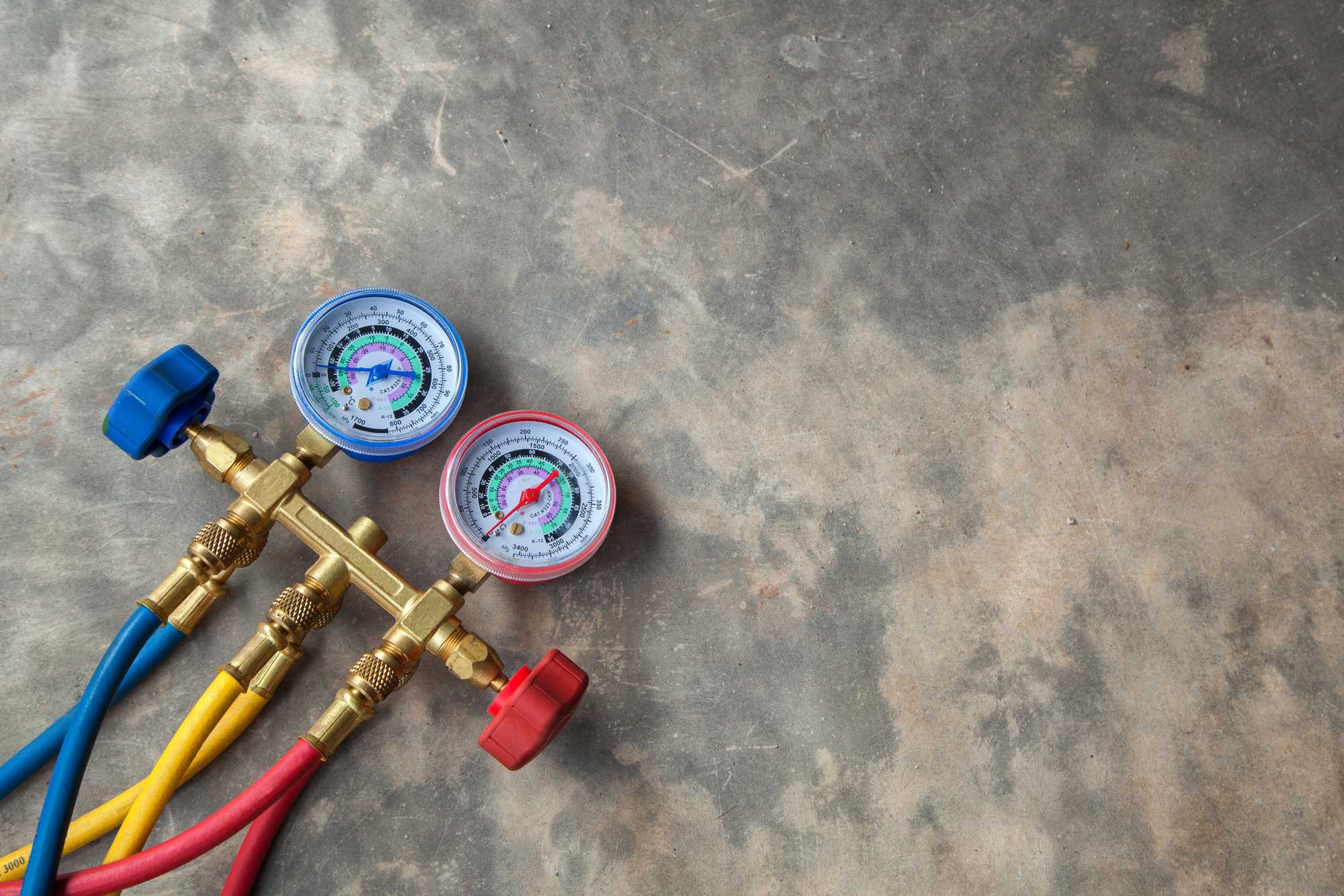 air-conditioning gauges